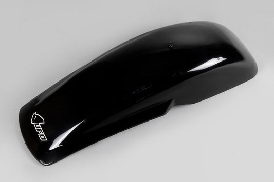 UFO Plast PLASTIC REAR FENDER, BLK/BLK