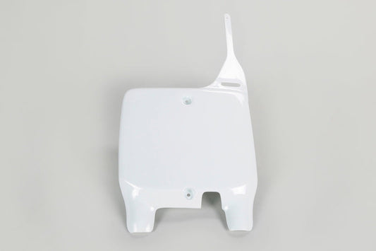 UFO Plast PLASTIC FRONT PLATE, WHT/WHT