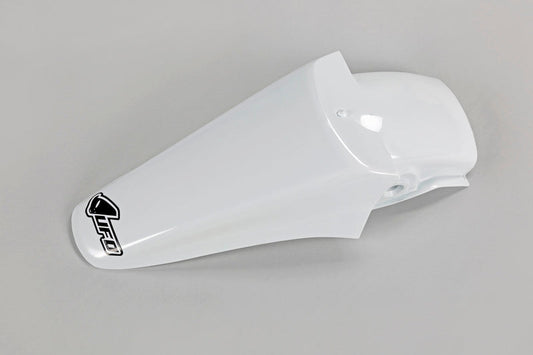 UFO Plast PLASTIC REAR FENDER, WHT/WHT