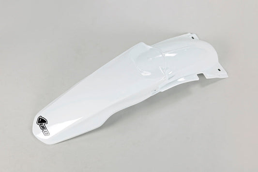 UFO Plast PLASTIC REAR FENDER, WHT/WHT