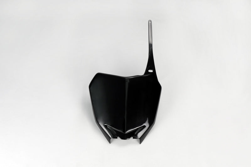 UFO Plast PLASTIC FRONT PLATE, BLK/BLK