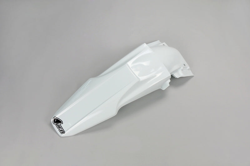 UFO Plast PLASTIC REAR FENDER, WHT/WHT
