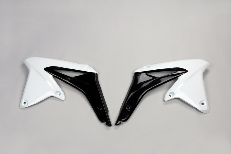 UFO Plast PLASTIC RAD SCOOPS, WHT/WHT