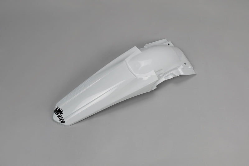 UFO Plast PLASTIC REAR FENDER, WHT/WHT