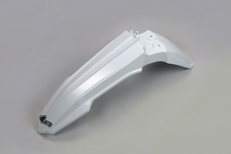 UFO Plast PLASTIC FRONT FENDER, WHT/WHT