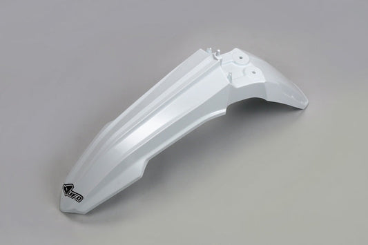 UFO Plast PLASTIC FRONT FENDER, WHT/WHT