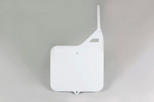 UFO Plast PLASTIC FRONT PLATE, WHT/WHT