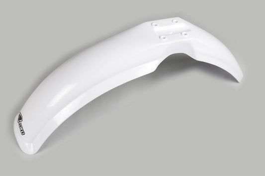 UFO Plast PLASTIC FRONT FENDER, WHT/WHT