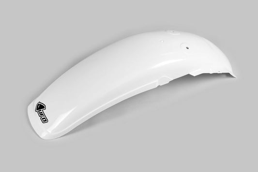 UFO Plast PLASTIC REAR FENDER, WHT/WHT