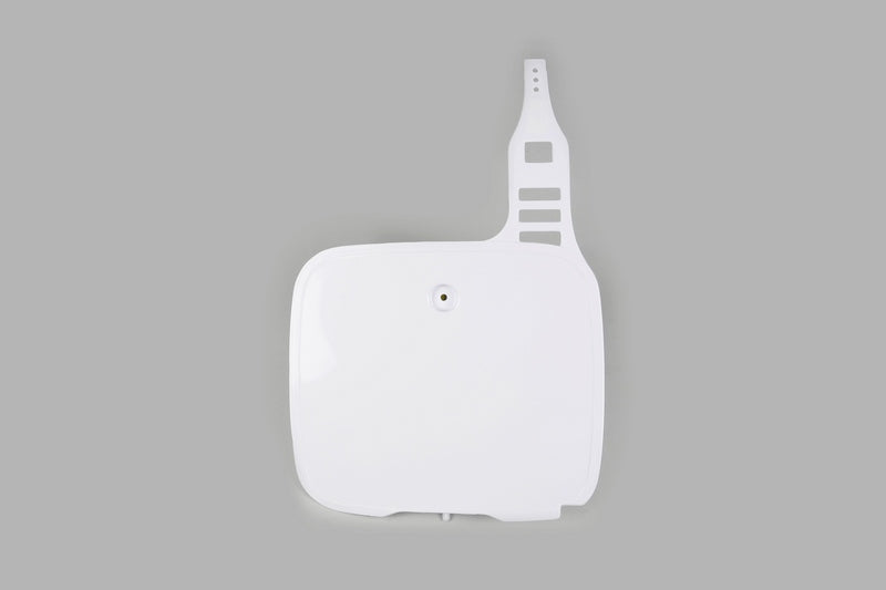 UFO Plast PLASTIC FRONT PLATE, WHT/WHT
