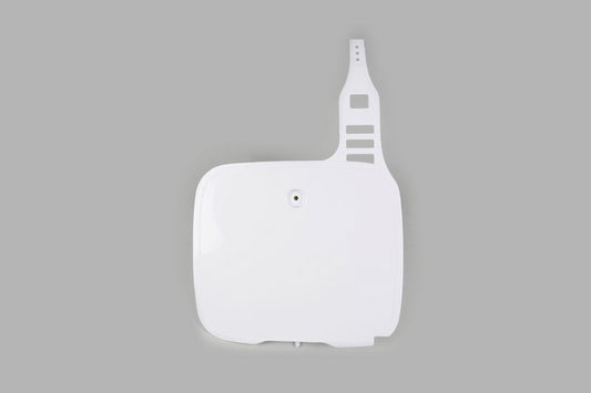 UFO Plast PLASTIC FRONT PLATE, WHT/WHT
