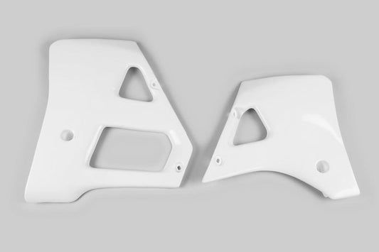 UFO Plast PLASTIC RAD SCOOPS, WHT/WHT