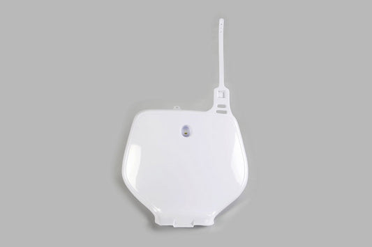 UFO Plast PLASTIC FRONT PLATE, WHT/WHT