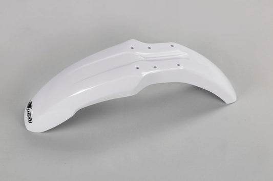 UFO Plast PLASTIC FRONT FENDER, WHT/WHT