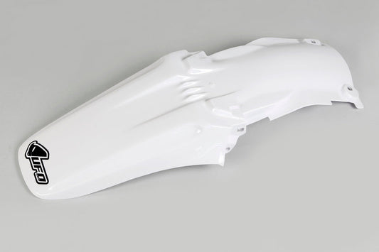 UFO Plast PLASTIC REAR FENDER, WHT/WHT
