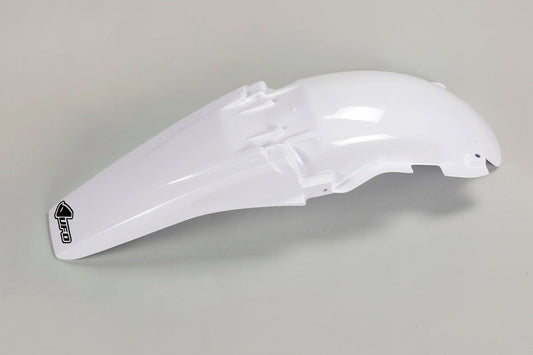 UFO Plast PLASTIC REAR FENDER, WHT/WHT