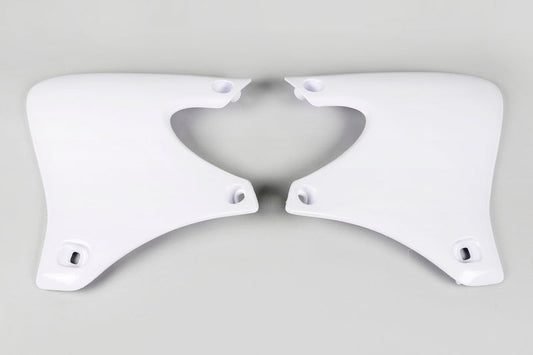 UFO Plast PLASTIC RAD SCOOPS, WHT/WHT