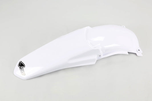 UFO Plast PLASTIC REAR FENDER, WHT/WHT