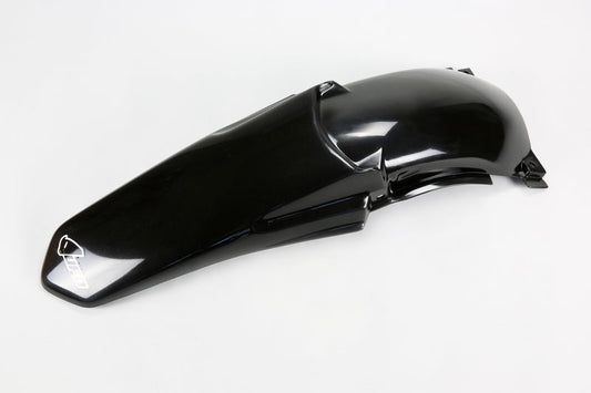 UFO Plast PLASTIC REAR FENDER, BLK/BLK