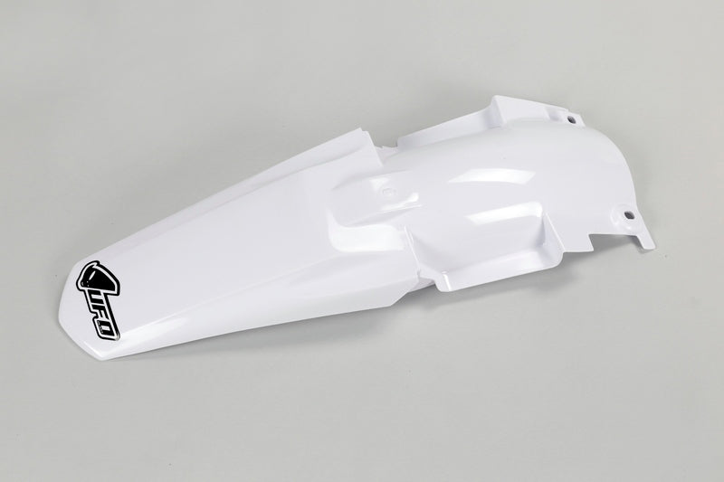 UFO Plast PLASTIC REAR FENDER, WHT/WHT
