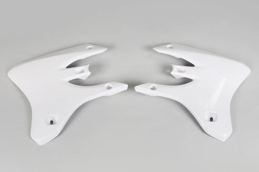 UFO Plast PLASTIC RAD SCOOPS, WHT/WHT
