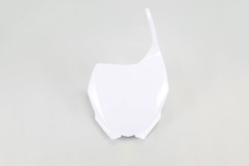 UFO Plast PLASTIC FRONT PLATE, WHT/WHT