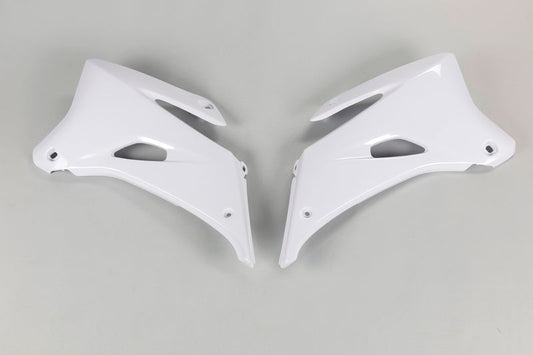 UFO Plast PLASTIC RAD SCOOPS, WHT/WHT