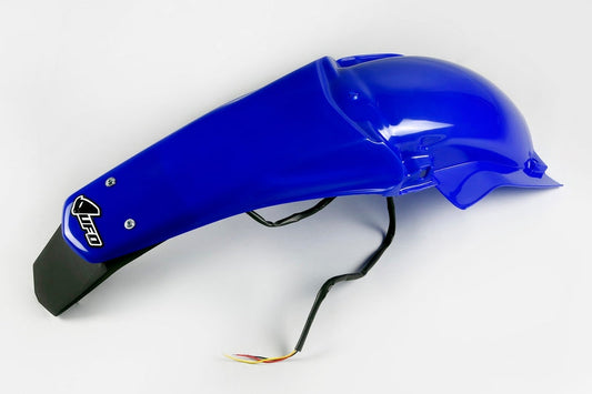 UFO Plast PLASTIC REAR FENDER, BLU/BLU
