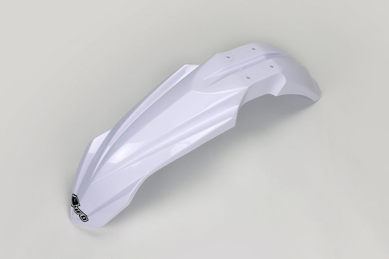UFO Plast PLASTIC FRONT FENDER, WHT/WHT