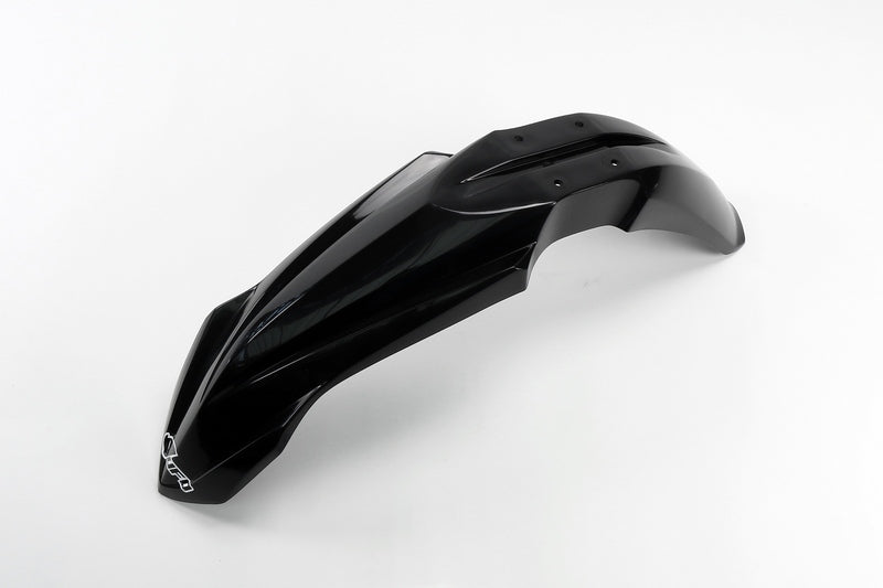 UFO Plast PLASTIC FRONT FENDER, BLK/BLK