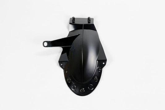 UFO Plast PLASTIC REAR FENDER, BLK/BLK