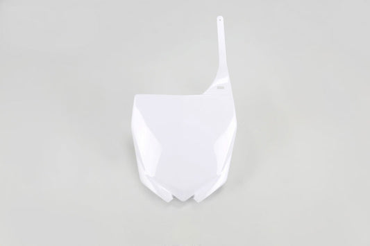 UFO Plast PLASTIC FRONT PLATE, WHT/WHT
