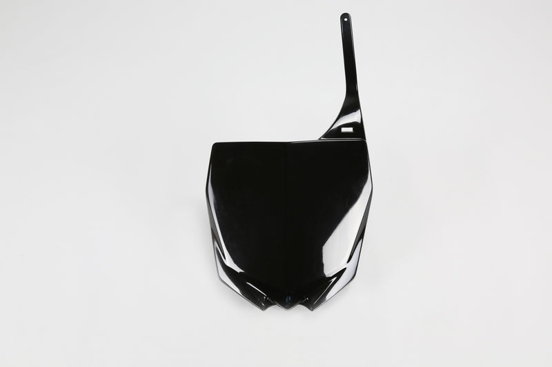 UFO Plast PLASTIC FRONT PLATE, BLK/BLK
