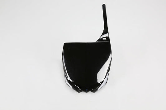 UFO Plast PLASTIC FRONT PLATE, BLK/BLK