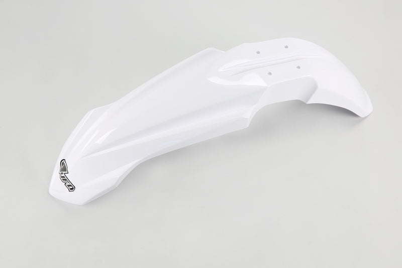 UFO Plast PLASTIC FRONT FENDER, WHT/WHT