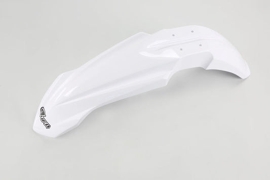UFO Plast PLASTIC FRONT FENDER, WHT/WHT