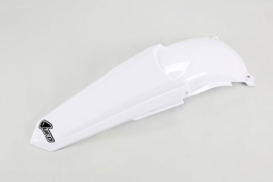 UFO Plast PLASTIC REAR FENDER, WHT/WHT