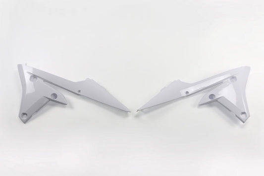 UFO Plast PLASTIC RAD SCOOPS, WHT/WHT