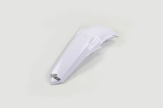UFO Plast PLASTIC REAR FENDER, WHT/WHT