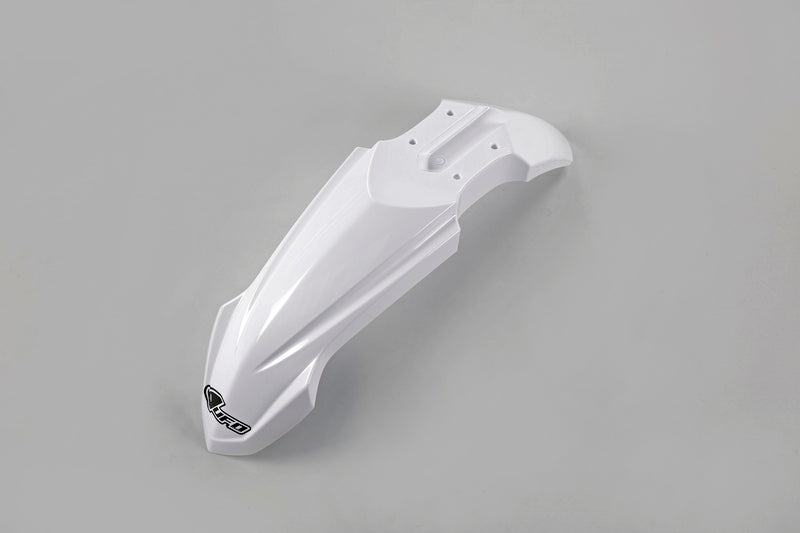 UFO Plast PLASTIC FRONT FENDER, WHT/WHT