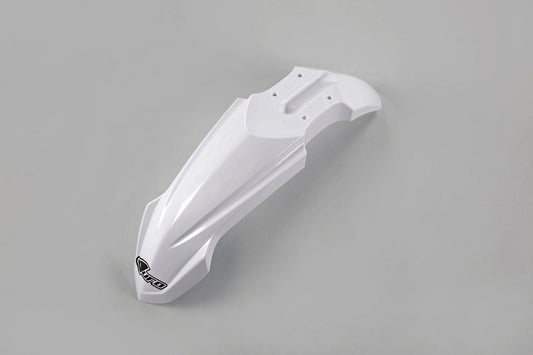 UFO Plast PLASTIC FRONT FENDER, WHT/WHT