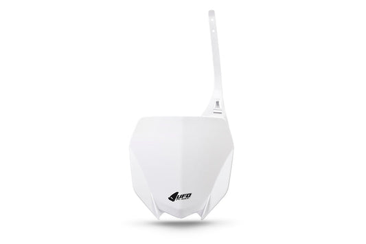 UFO Plast PLASTIC FRONT PLATE, WHT/WHT