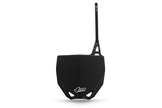 UFO Plast PLASTIC FRONT PLATE, BLK/BLK