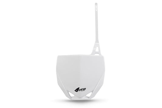 UFO Plast PLASTIC FRONT PLATE, WHT/WHT
