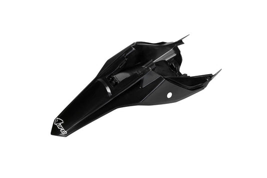 UFO Plast PLASTIC REAR FENDER, BLK