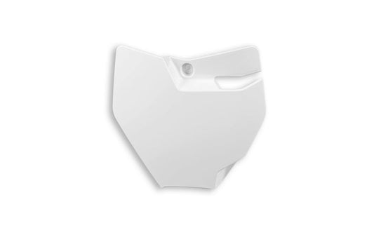 UFO Plast PLASTIC NUMBER PLATE, WHT