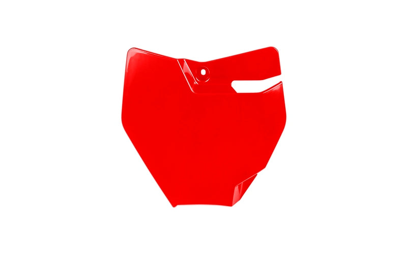 UFO Plast PLASTIC NUMBER PLATE, RED