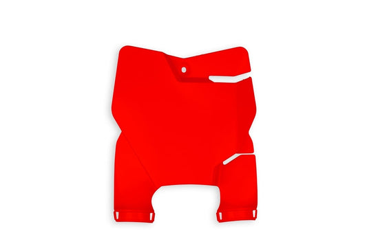 UFO Plast PLASTIC NUMBER PLATE, RED