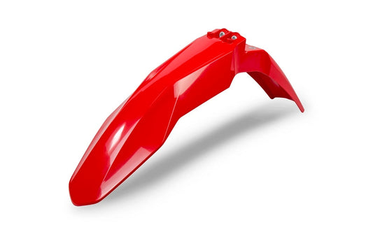 UFO Plast PLASTIC FRONT FENDER, RED
