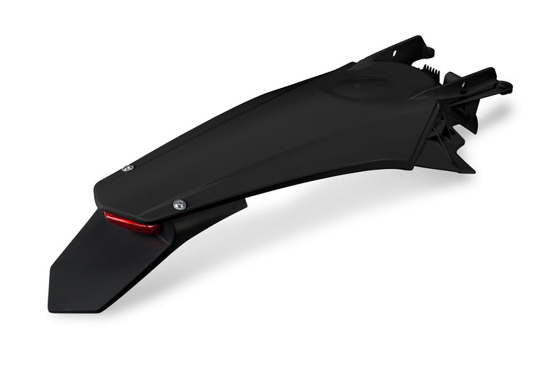 UFO Plast PLASTIC REAR FENDER, BLK